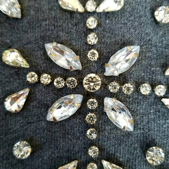 Crystal Embellished Sweatshirt - Picture 5 of 8